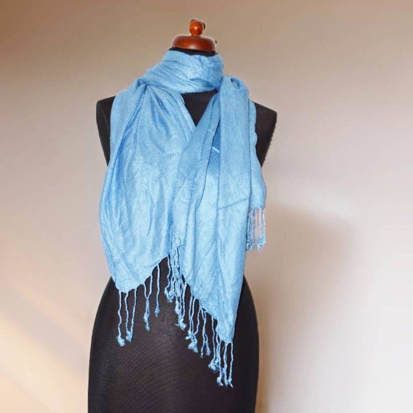 Pashmina-Schal mit Fransen