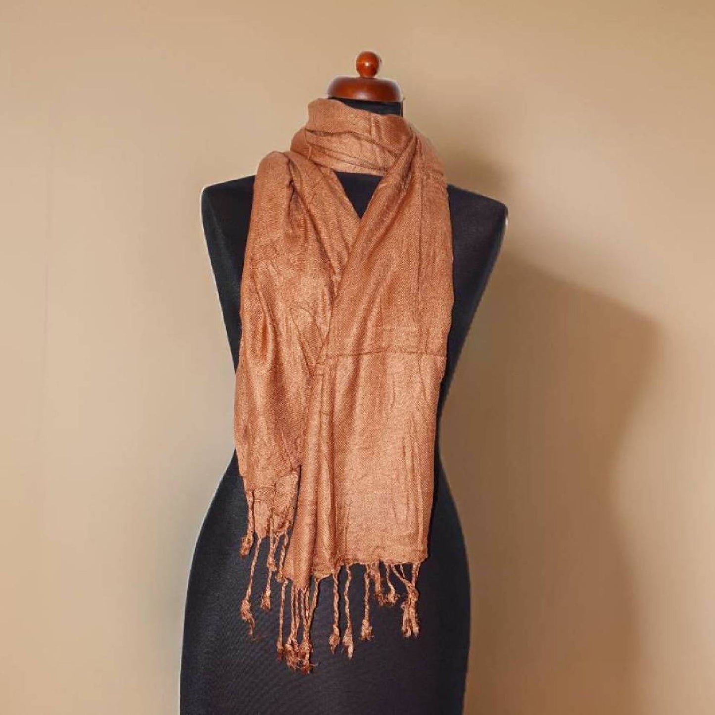 Pashmina-Schal mit Fransen