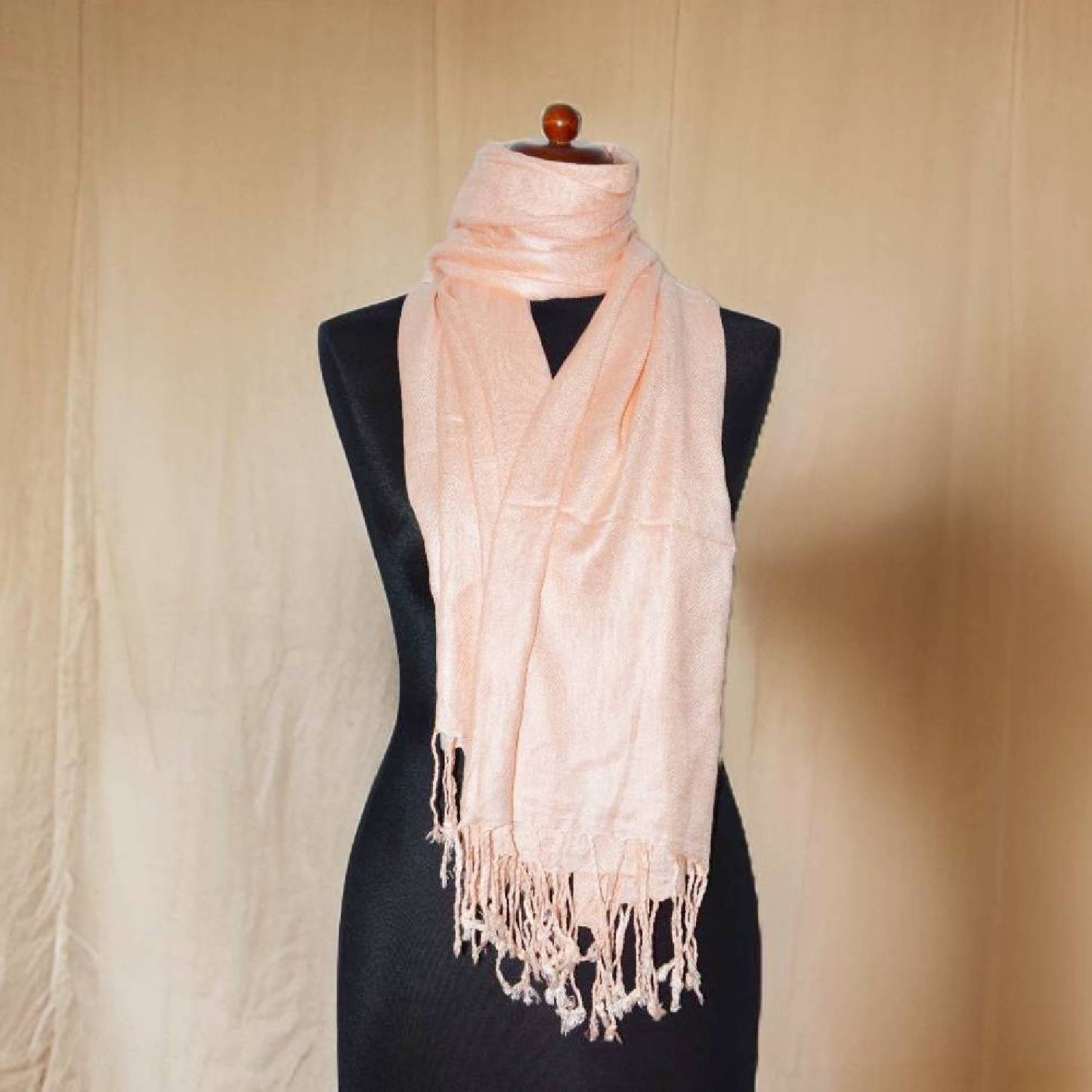 Pashmina-Schal mit Fransen