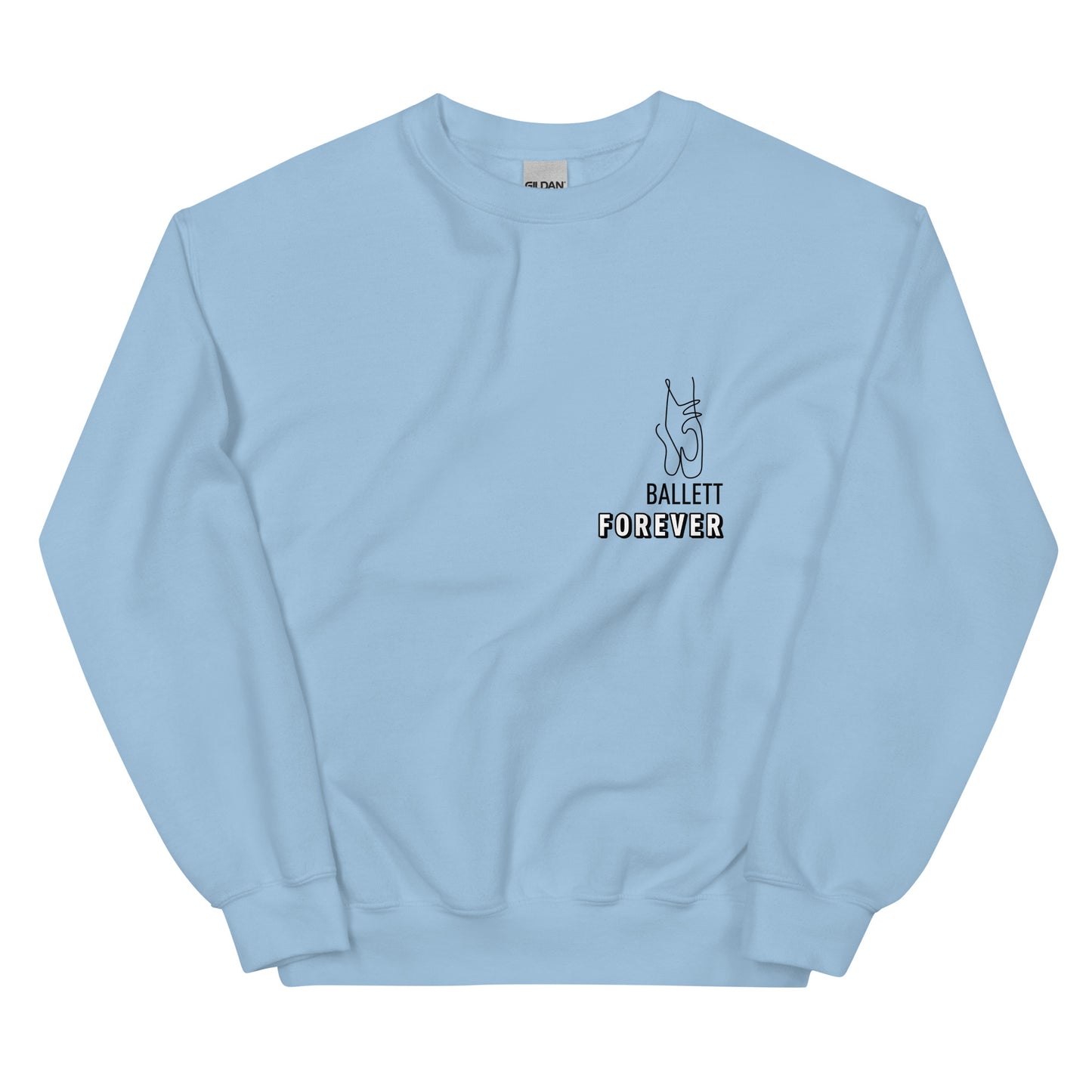 Cozy Femileganz sweater with minimalist dance designs