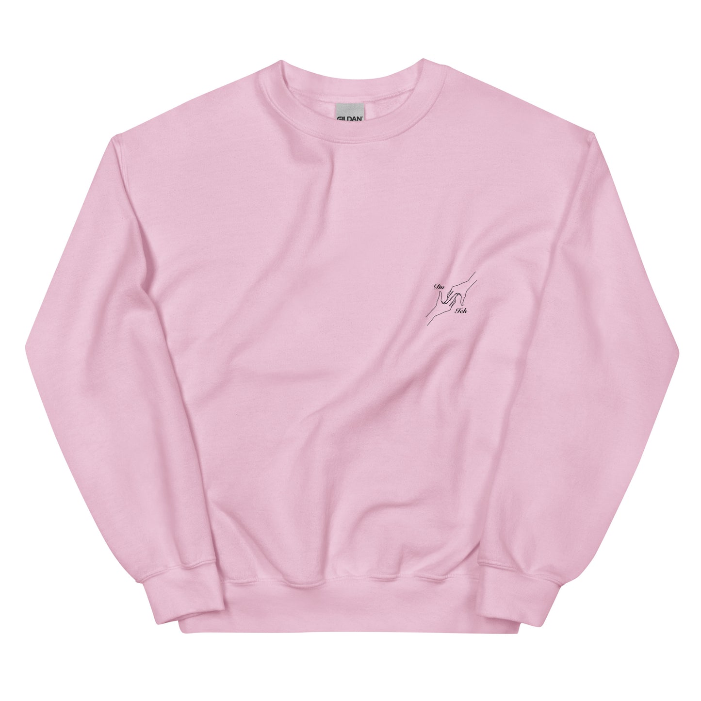 Cozy Femileganz sweater with minimalist lettering designs