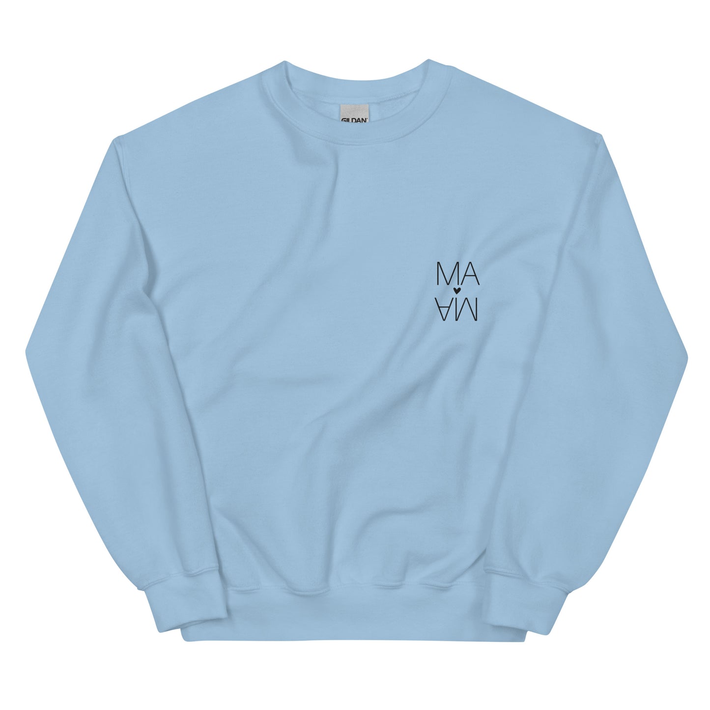 Cozy Femileganz sweater with minimalist lettering designs