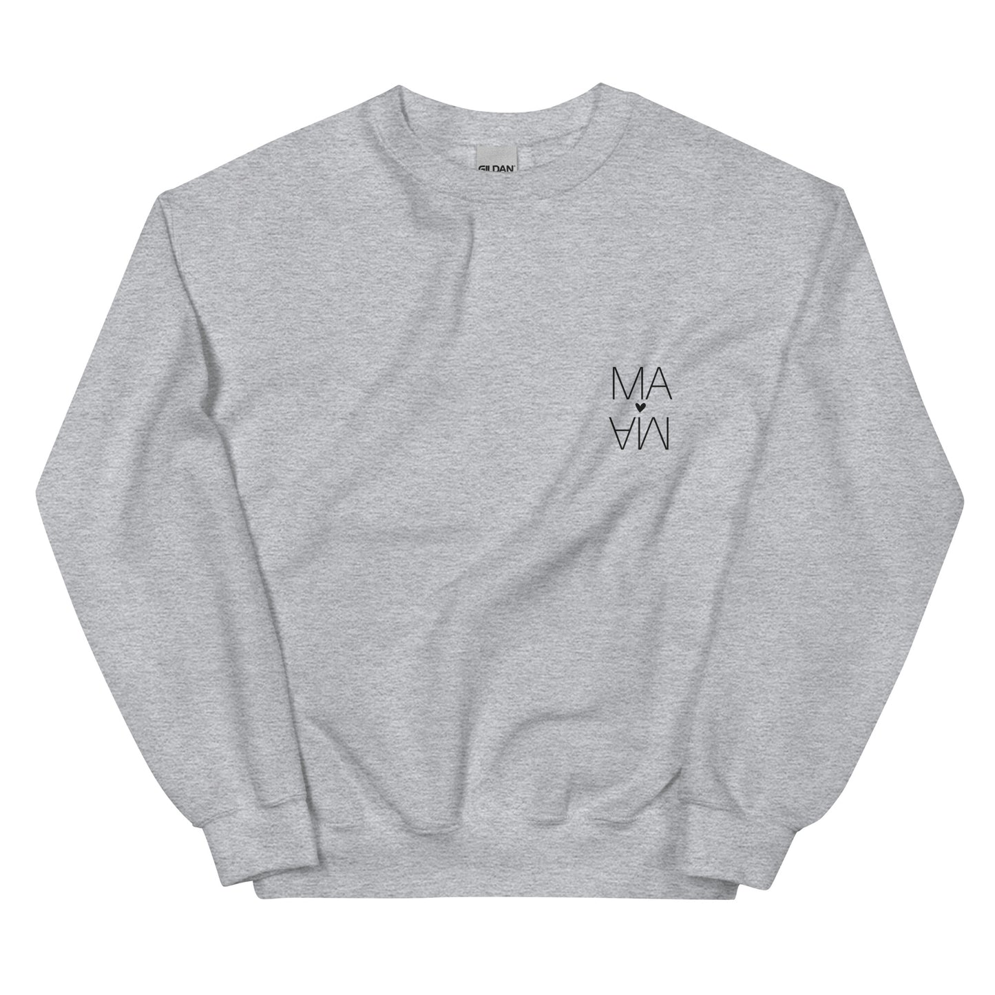 Cozy Femileganz sweater with minimalist lettering designs