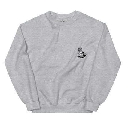 Cozy Femileganz sweater with designs inspired by animal love