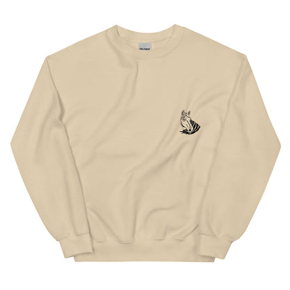 Cozy Femileganz sweater with designs inspired by animal love