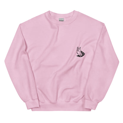 Cozy Femileganz sweater with designs inspired by animal love