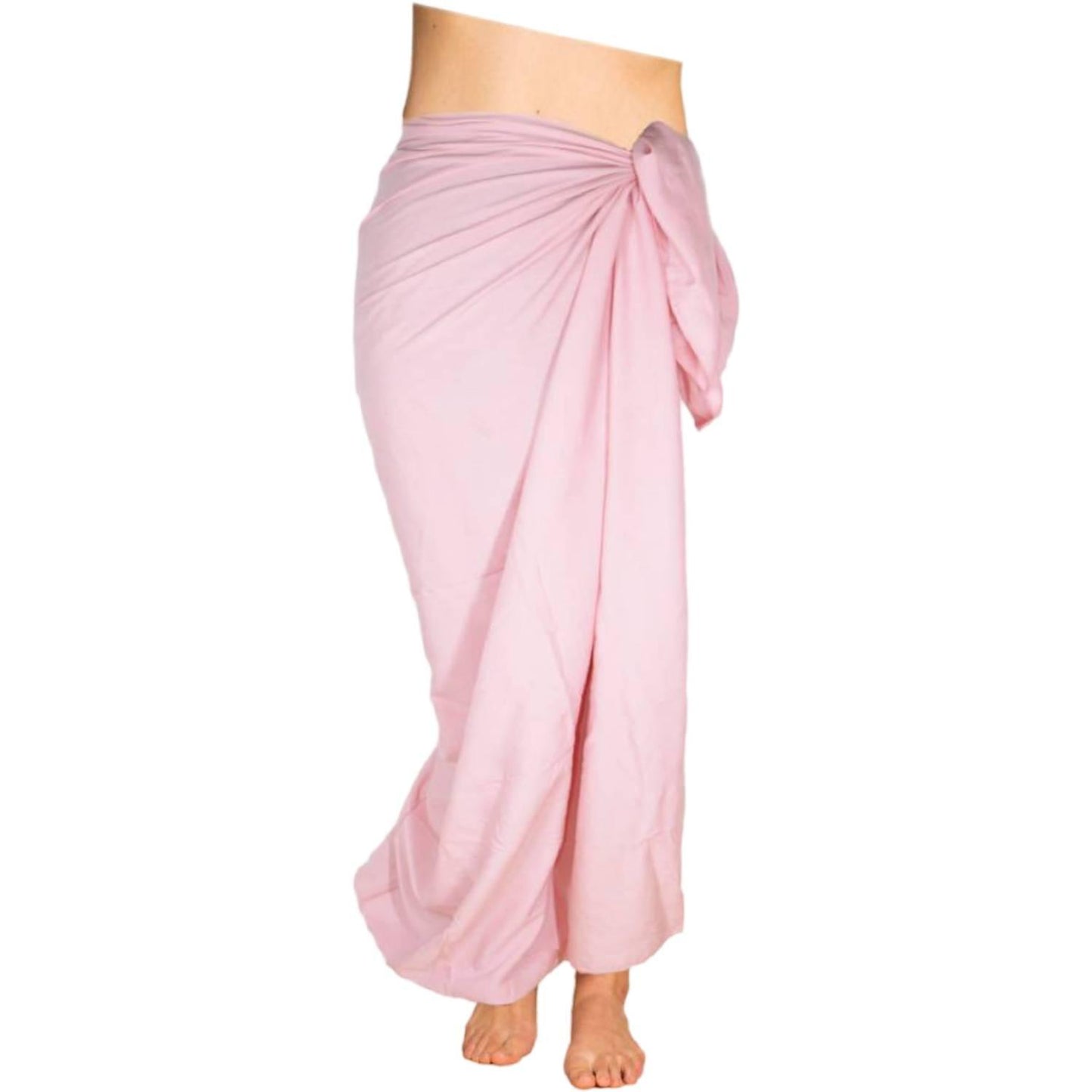 Leuchtend pinker Strandtuch-Pareo-Sarong, auffällig und stilvoll, ideal für den Sommer.