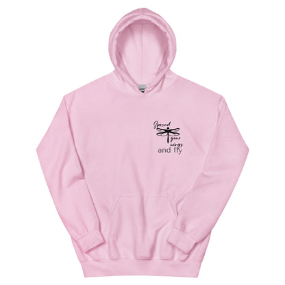 Kuscheliger Femileganz Hoodie mit minimalistischen Schriftzug-Designs