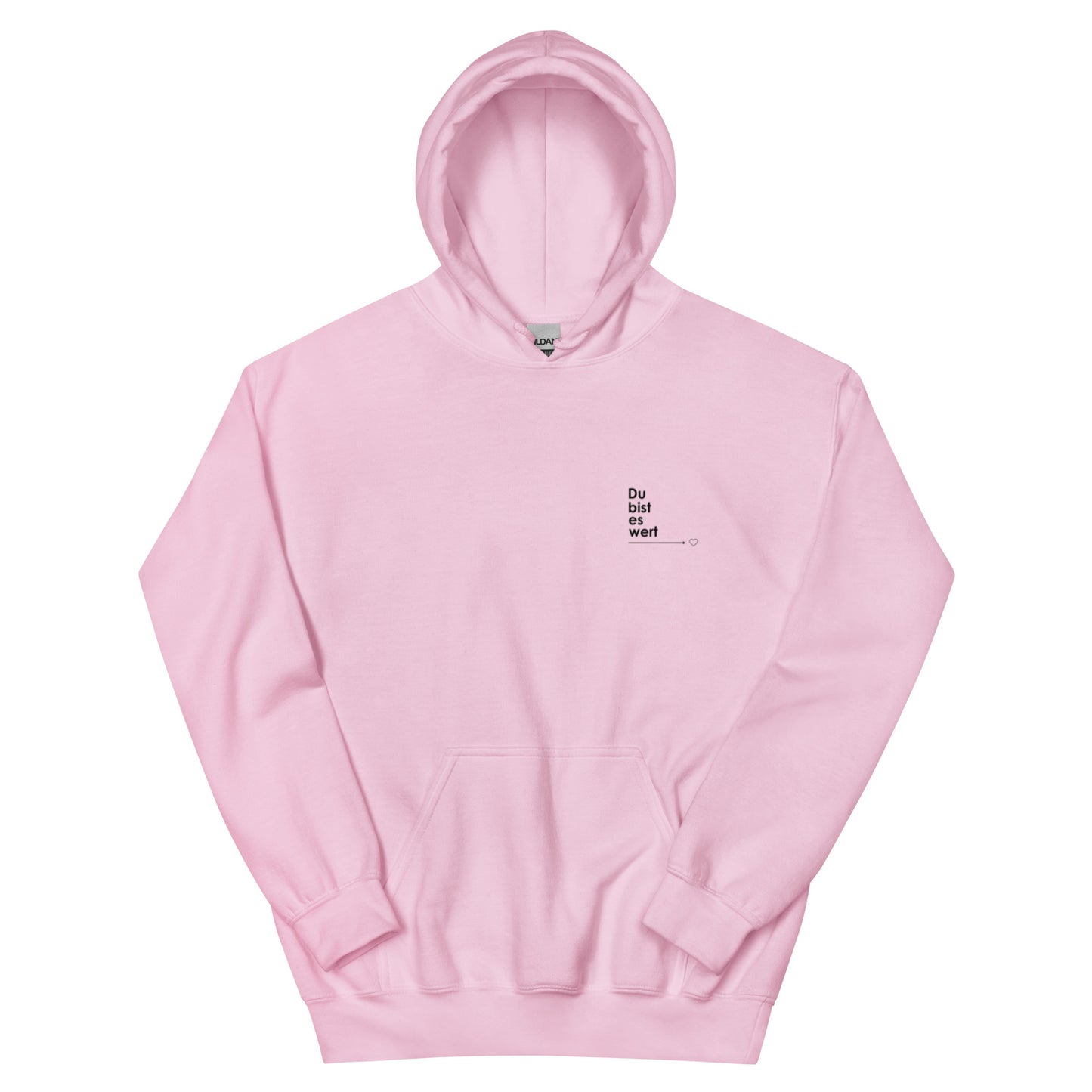 Cozy Femileganz hoodie with minimalist lettering designs