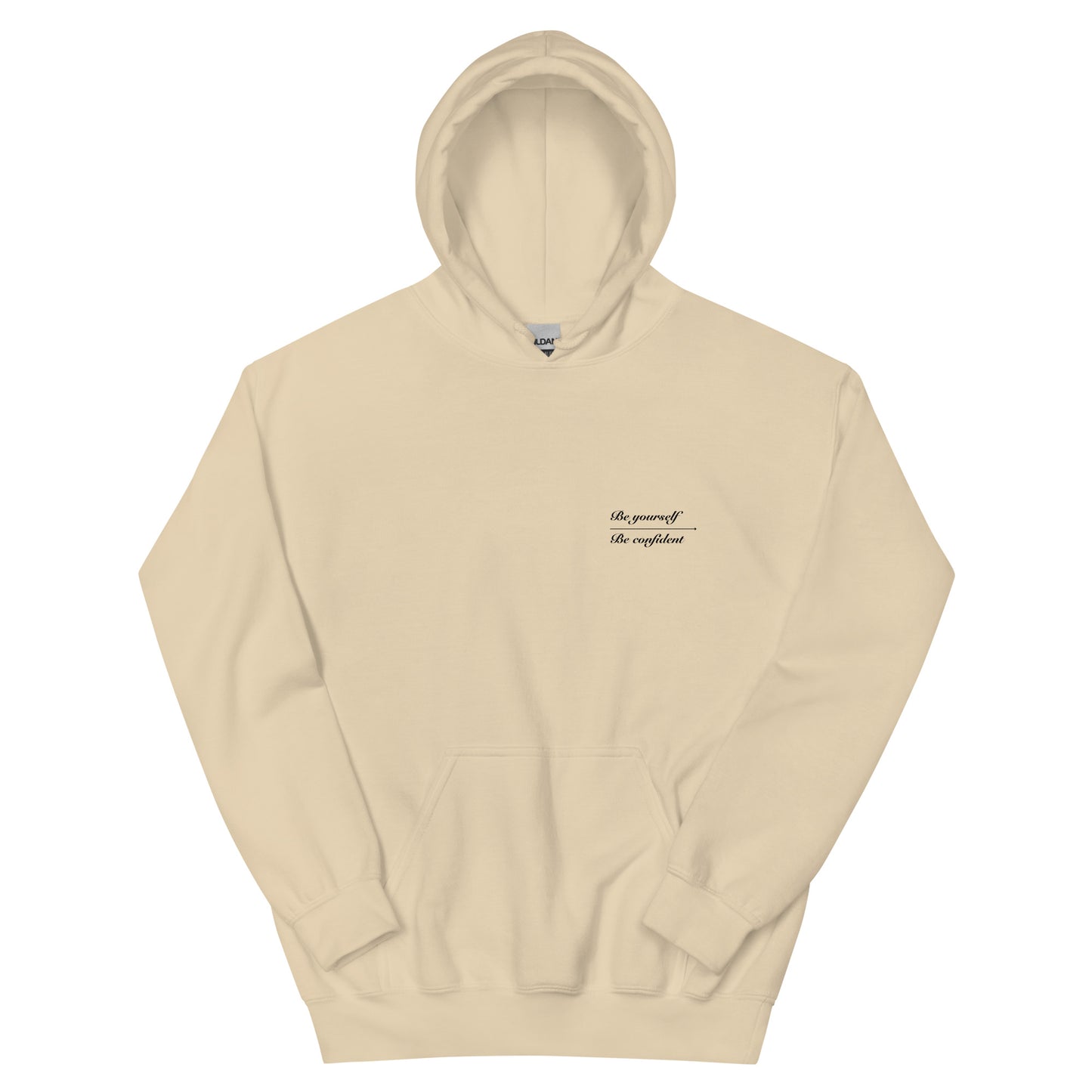 Cozy Femileganz hoodie with minimalist lettering designs