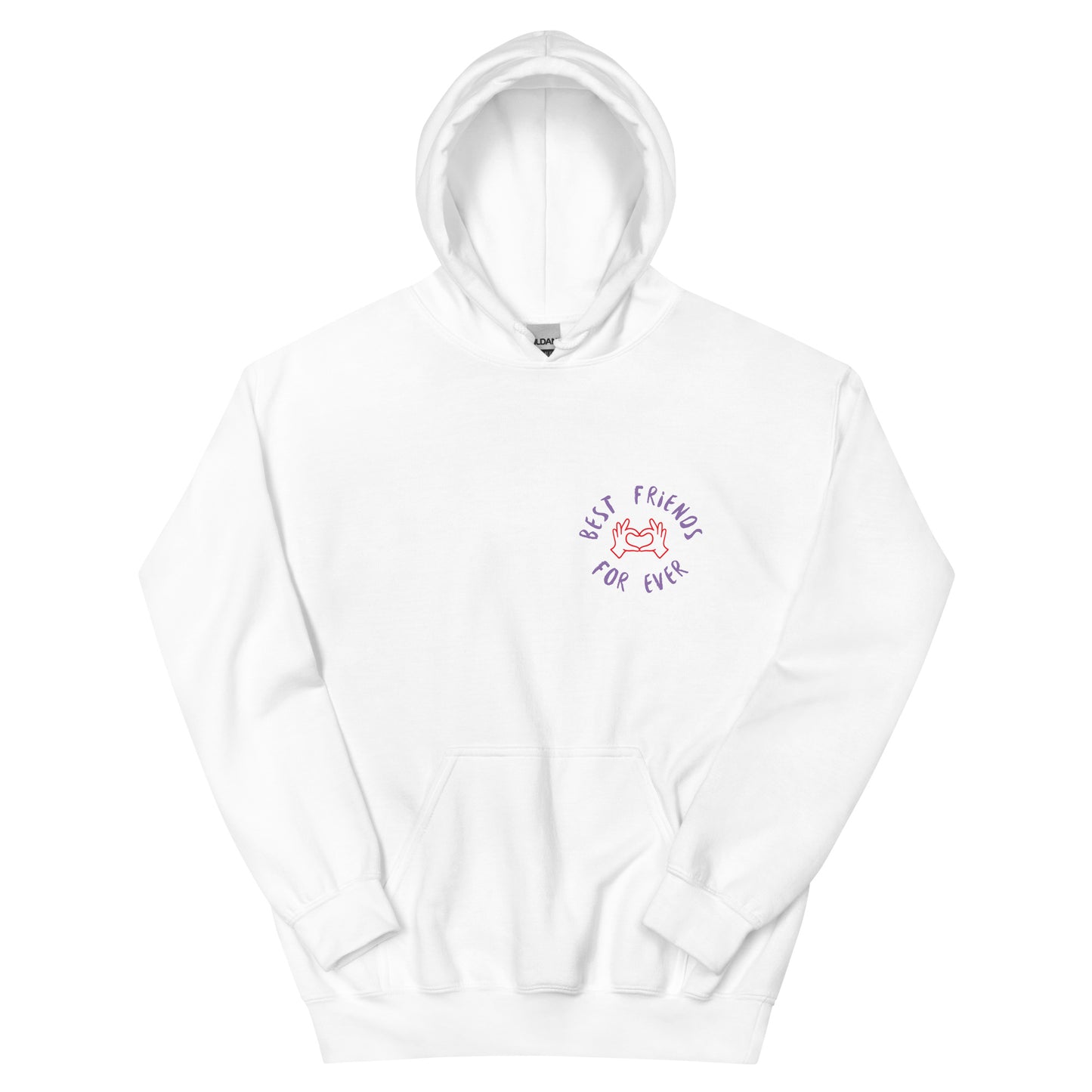 Kuscheliger Femileganz Hoodie mit einzigartigen Handzeichen-Designs