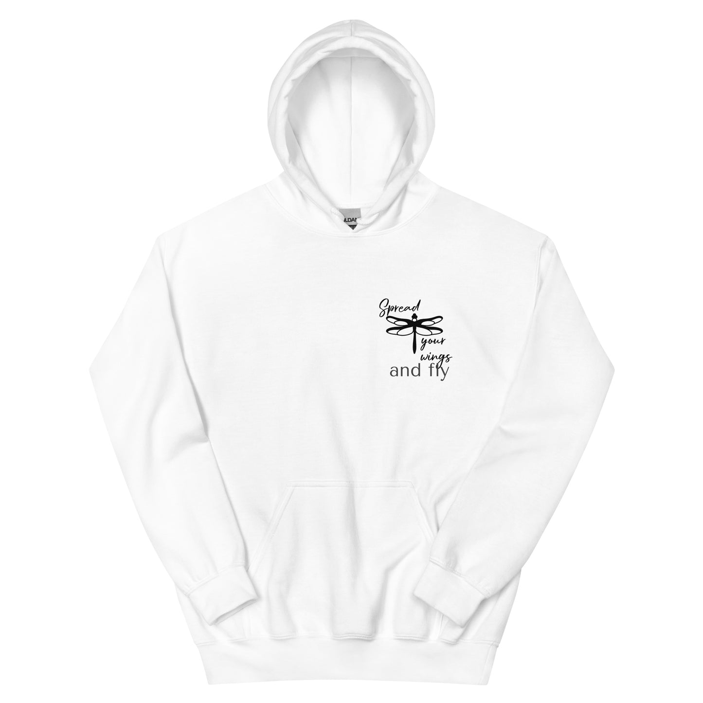 Cozy Femileganz hoodie with minimalist lettering designs