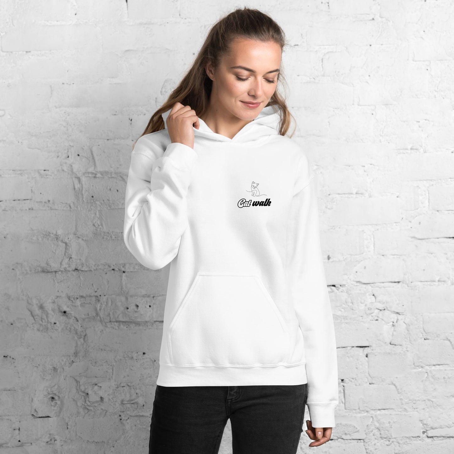 Kuscheliger Femileganz Hoodie mit Designs inspiriert von Tierliebe