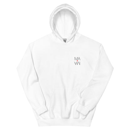 Cozy Femileganz hoodie with minimalist lettering designs